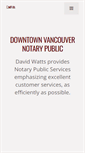 Mobile Screenshot of davidnotary.com